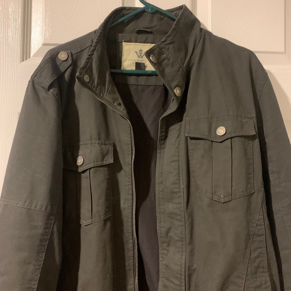 Men’s Gray Large Jacket
